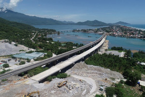Thi công ống hầm Hải Vân 2 vượt tiến độ 6 tháng