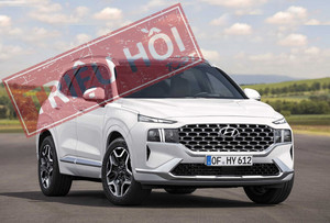 Hyundai Santa Fe 2021 bị triệu hồi tại Mỹ do dính lỗi rò rỉ xăng dầu