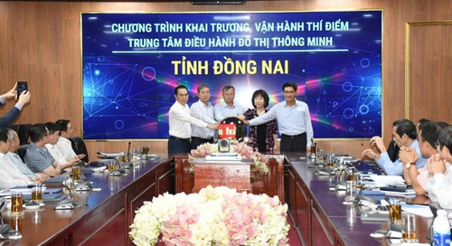 Khai trương vận hành thí điểm Trung tâm điều hành đô thị thông minh tỉnh Đồng Nai
