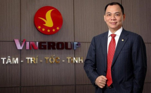 Chủ tịch Phạm Nhật Vượng lọt top 500 tỷ phú thế giới