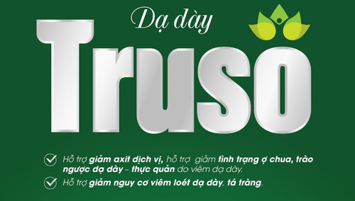 TPBVSK dạ dày TRUSO quảng cáo sai công dụng, chất lượng sản phẩm?